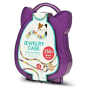 NWT Squishmallows Jewelry Case Bead Kit